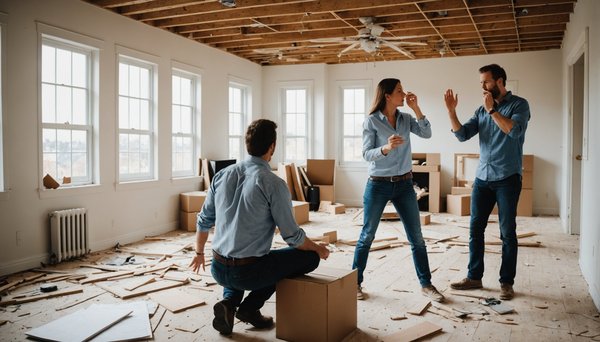 Rénovation immobilière : Gérer le stress et les conflits